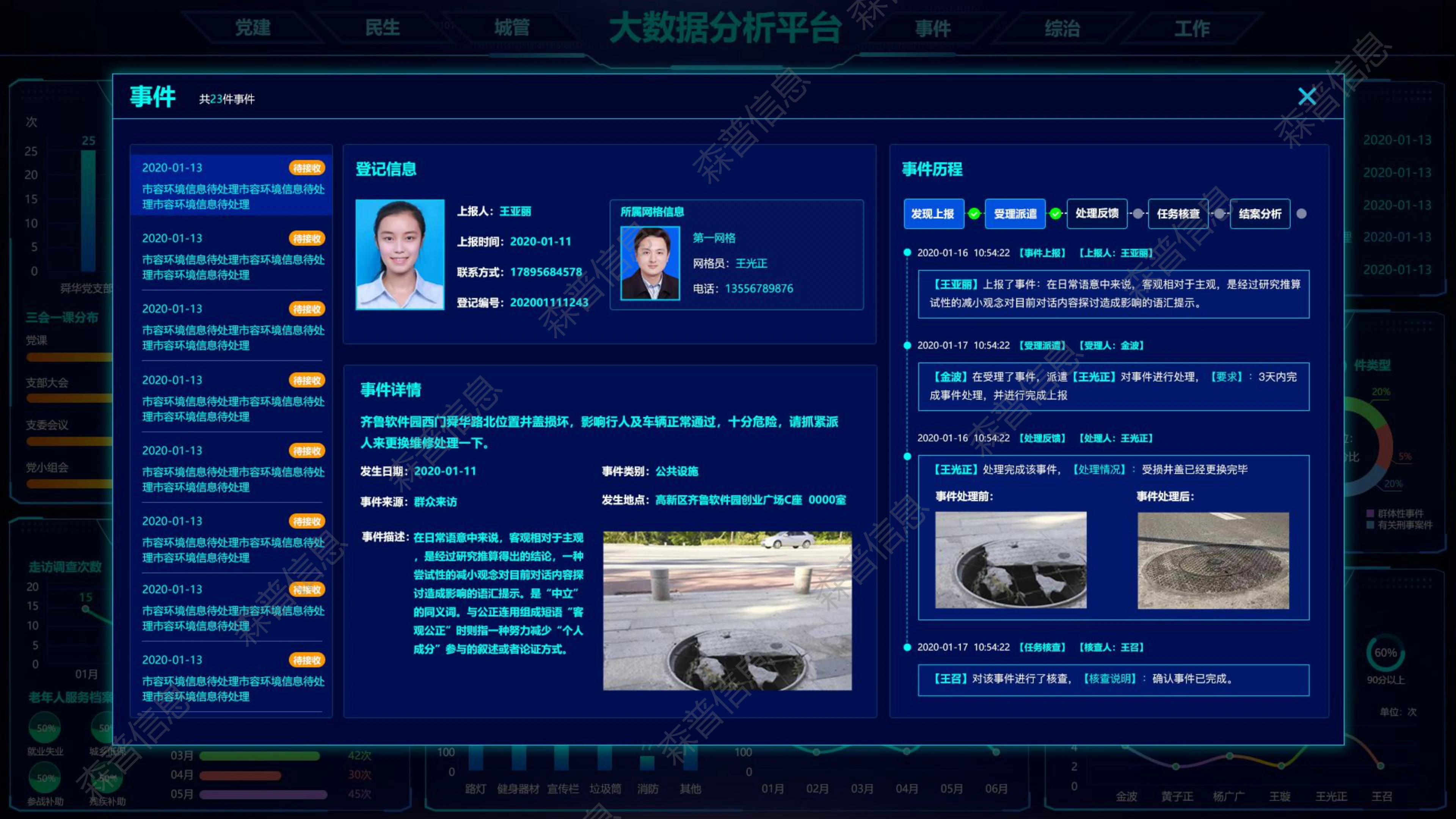 AI智慧社区-事件管理产品功能
