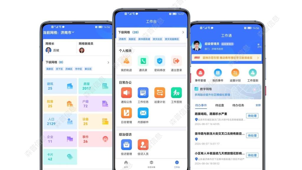 一网统管平台-智慧办公产品功能
