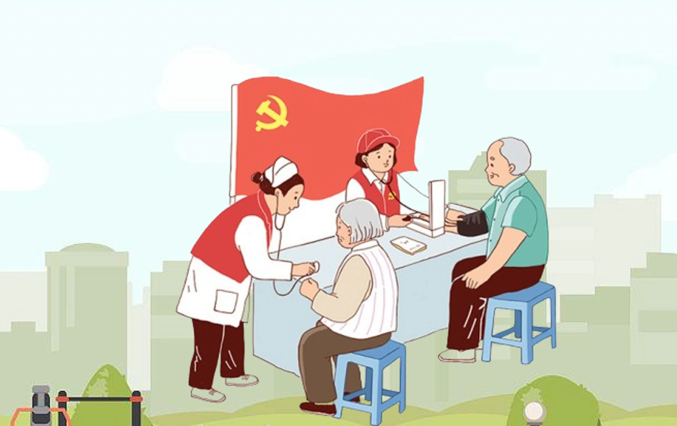 AI智慧社区-社区党建聚合力，志愿服务暖人心
