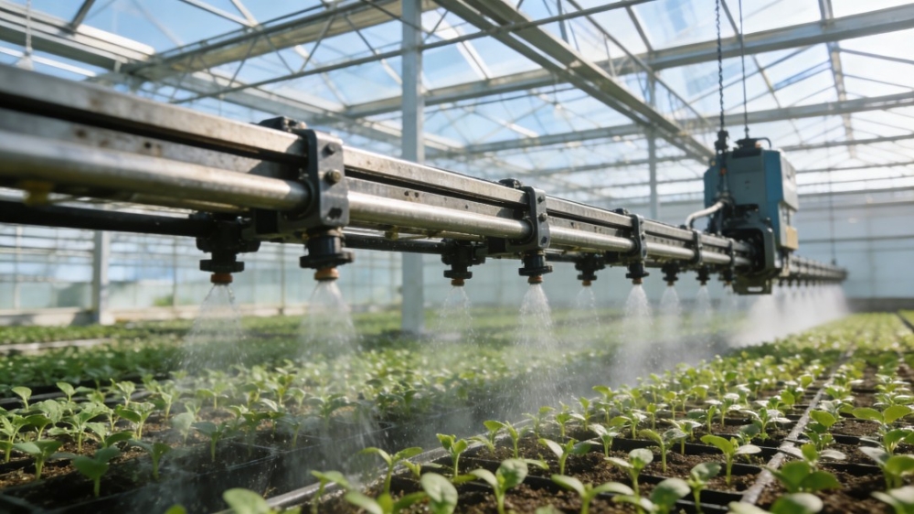 智慧农业-设施农业：花卉育苗喷灌水车实用指南