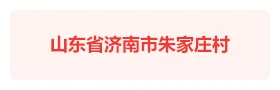 山东济南朱家庄村“数字朱庄”数字乡村平台