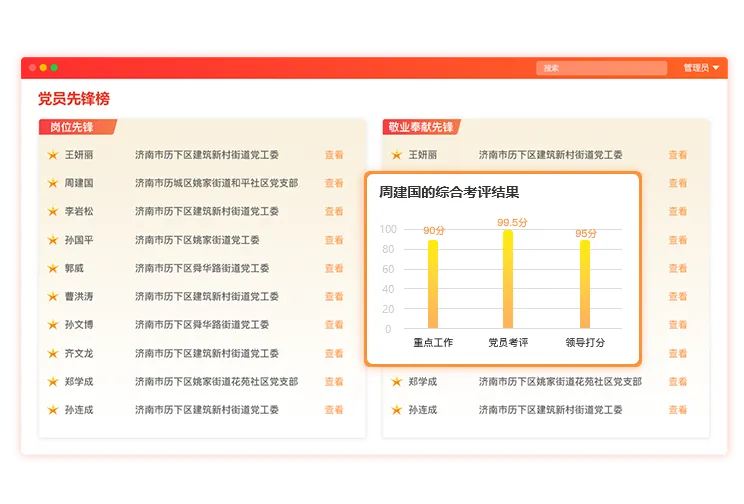 森普智慧党建产品图片